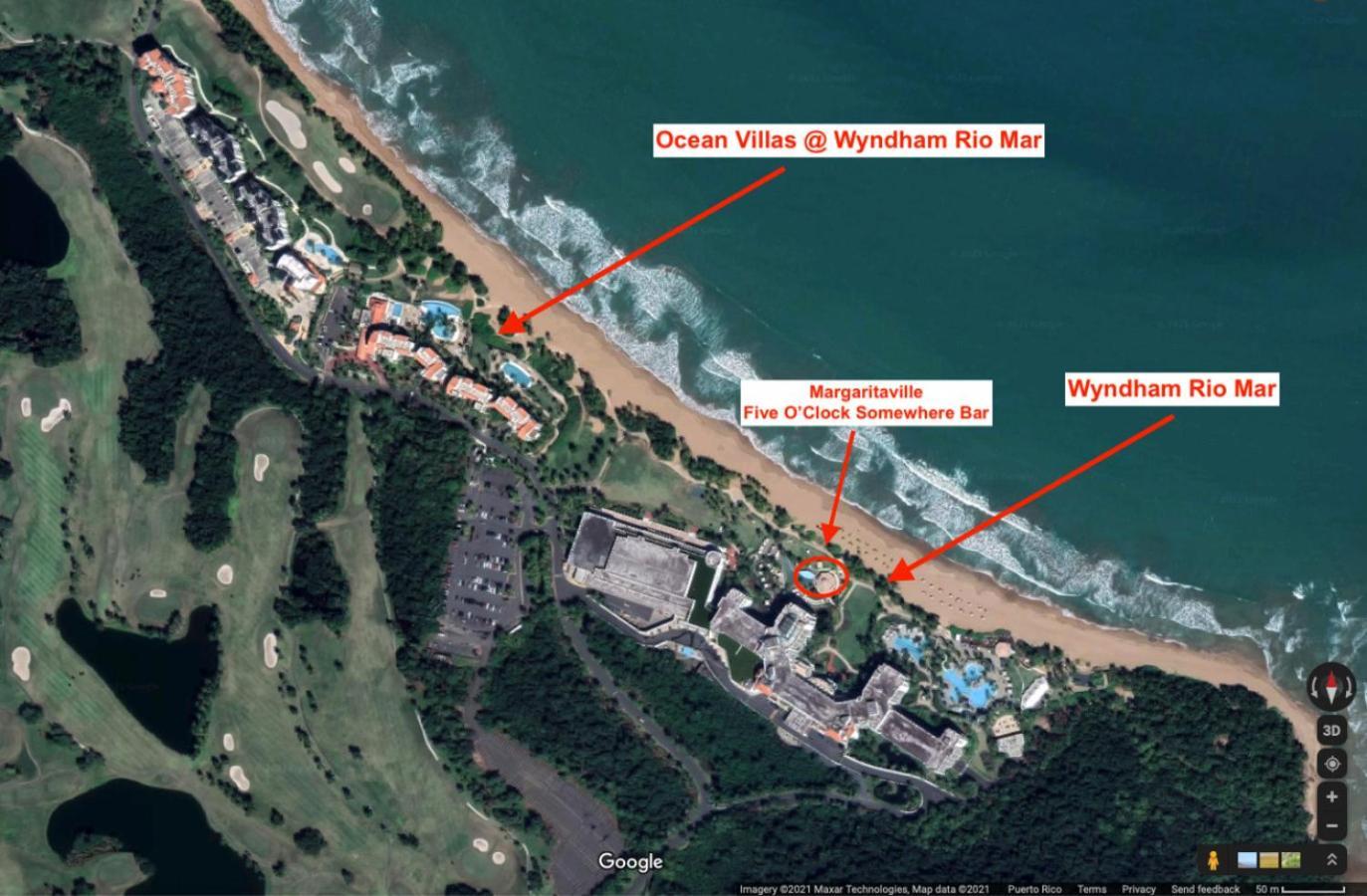 Beachfront Luxury 2 Bedroom At Wyndham Rio Mar, Pr Luquillo Eksteriør bilde